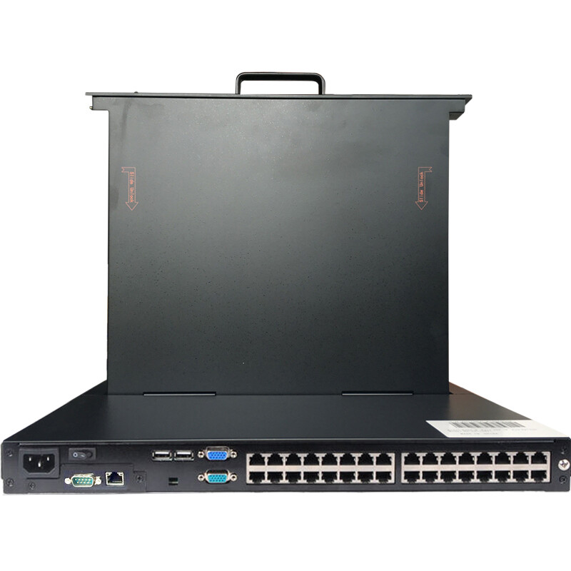 高效便捷的遠程管理利器 32口網口CAT5帶IP遠程KVM切換器